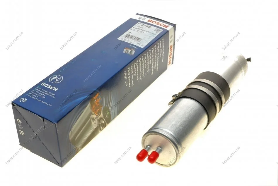 Топливный прямоточный фильтр бензин BOSCH F 026 403 766 (фото 1)