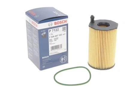 Масляний фільтр картридж патрон BOSCH F 026 407 122