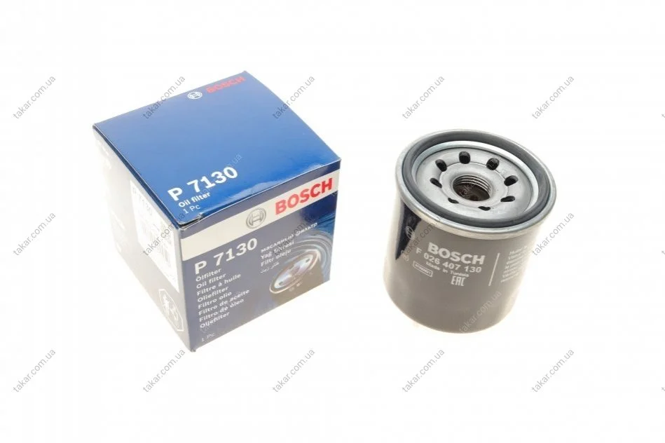 Масляний фільтр гвинт накручуваний BOSCH F 026 407 130 (фото 1)