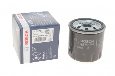 Масляний фільтр гвинт накручуваний BOSCH F 026 407 176