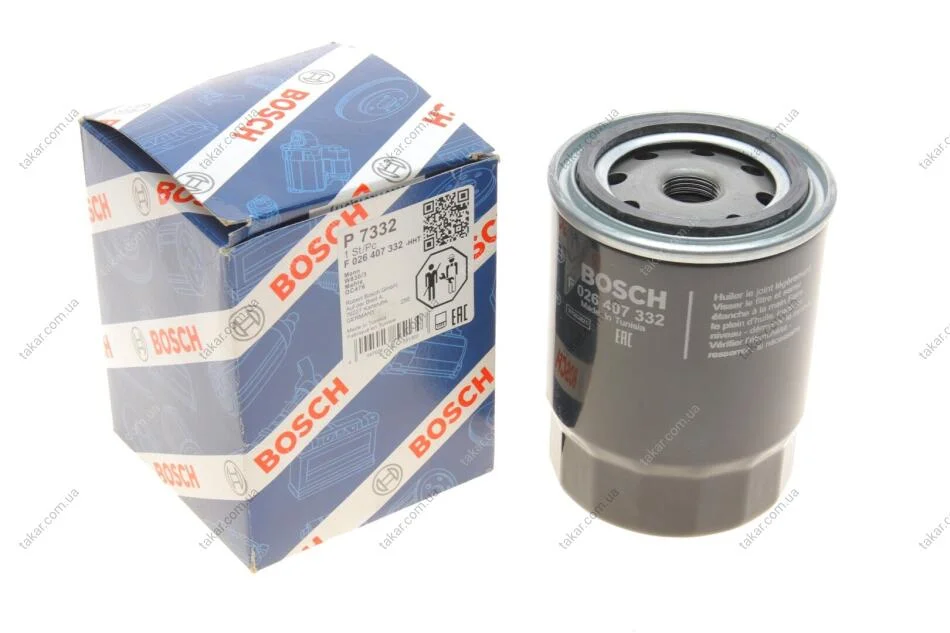 Фільтр оливи BOSCH F026407332 (фото 1)