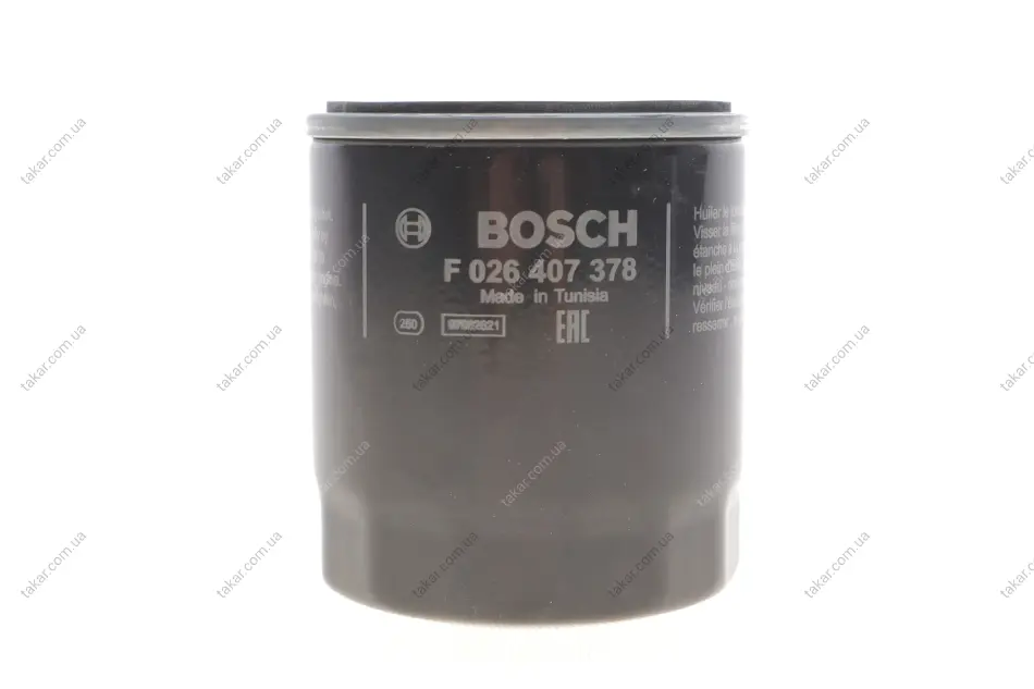Фільтр масляний CHRYSLER/DODGE/JEEP 300C/Caliber/Compass/Patriot "04>> BOSCH F026407378 (фото 1)