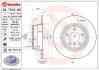 Торзмозной диск двухсторонний на задний мост полный(невентилируемый) 5 BREMBO 08.7019.81 (фото 1)