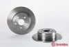 Торзмозной диск двухсторонний на задний мост полный(невентилируемый) 5 BREMBO 08.9179.10 (фото 2)