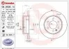 Торзмозной диск двухсторонний на задний мост полный(невентилируемый) 6 BREMBO 08.9509.14 (фото 1)