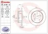 Торзмозной диск двухсторонний на задний мост полный(невентилируемый) 5 BREMBO 08.A108.10 (фото 1)