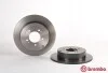 Торзмозной диск двухсторонний на задний мост полный(невентилируемый) 5 BREMBO 08.A755.11 (фото 2)