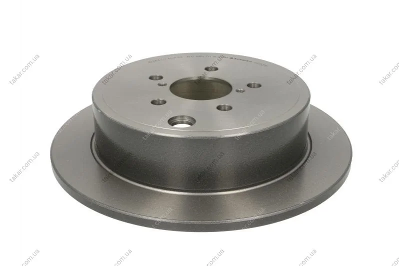 Торзмозной диск двухсторонний на задний мост полный(невентилируемый) 5 BREMBO 08.C252.11 (фото 1)