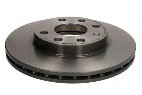 Гальмівний диск двосторонній на передній міст вентильований 6 BREMBO 09.3090.11