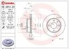 Гальмівний диск двосторонній на передній міст вентильований 4 BREMBO 09.4914.34 (фото 1)