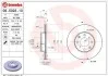 Торзмозной диск двухсторонний на передний мост вентилируемый 4 BREMBO 09.5023.10 (фото 1)