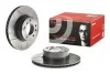 Торзмозной диск двухсторонний на передний мост вентилируемый 5 BREMBO 09.5142.76 (фото 2)
