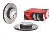 Торзмозной диск двухсторонний на передний мост вентилируемый 5 BREMBO 09.5674.2X (фото 2)