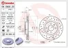 Торзмозной диск двухсторонний на передний мост вентилируемый 4 BREMBO 09.5802.2X (фото 1)