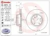 Гальмівний диск двосторонній на передній міст вентильований 5 BREMBO 09.5875.11 (фото 2)