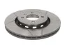 Торзмозной диск двухсторонний на передний мост вентилируемый 4 BREMBO 09.6728.75 (фото 1)