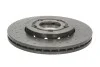 Гальмівний диск двосторонній на передній міст вентильований 5 BREMBO 09.7011.1X (фото 1)