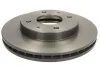 Торзмозной диск двухсторонний на передний мост вентилируемый 4 BREMBO 09.7043.11 (фото 1)