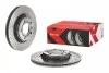 Торзмозной диск двухсторонний на передний мост вентилируемый 5 BREMBO 09.7196.1X (фото 2)