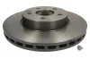 Торзмозной диск двухсторонний на передний мост вентилируемый 5 BREMBO 09.8404.11 (фото 1)