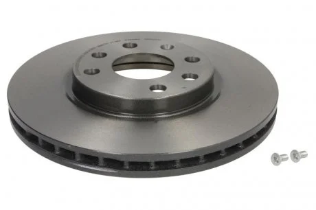 Торзмозной диск двухсторонний на передний мост вентилируемый 4 BREMBO 09.8601.11