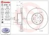 Торзмозной диск двухсторонний на передний мост вентилируемый 5 BREMBO 09.8726.10 (фото 1)