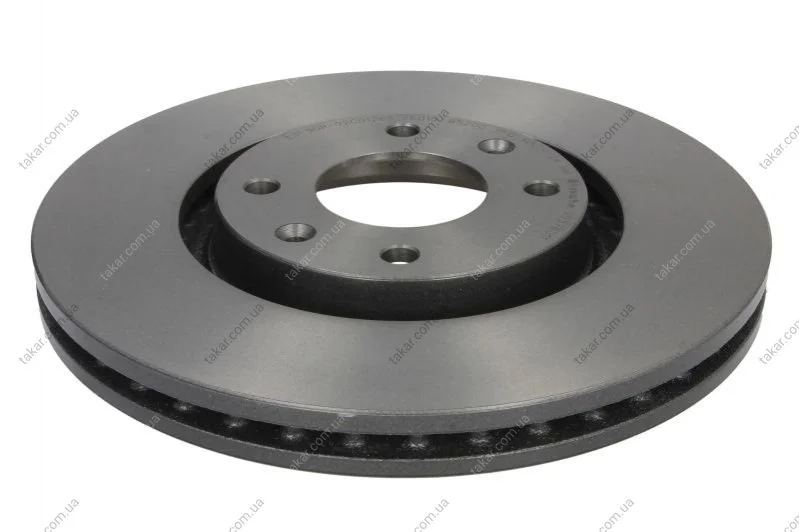 Торзмозной диск двухсторонний на передний мост вентилируемый 4 BREMBO 09.8760.11 (фото 1)
