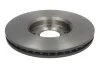 Торзмозной диск двухсторонний на передний мост вентилируемый 4 BREMBO 09.8760.11 (фото 2)