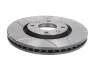 Гальмівний диск двосторонній на передній міст вентильований 4 BREMBO 09.8760.75 (фото 1)