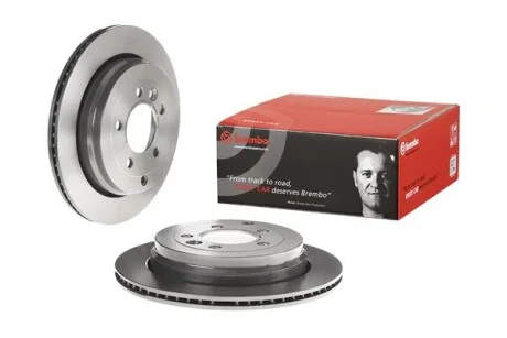 Торзмозной диск двухсторонний на задний мост вентилируемый 5 BREMBO 09.8874.31
