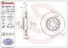 Гальмівний диск двосторонній на передній міст вентильований 4 BREMBO 09.9078.10 (фото 1)