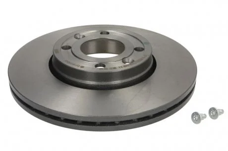 Торзмозной диск двухсторонний на передний мост вентилируемый 4 BREMBO 09.9078.11
