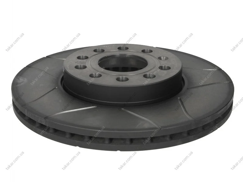 Торзмозной диск двухсторонний на передний мост вентилируемый 5 BREMBO 09.9145.75 (фото 1)