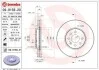 Торзмозной диск двухсторонний на передний мост вентилируемый 6 BREMBO 09.9159.21 (фото 2)