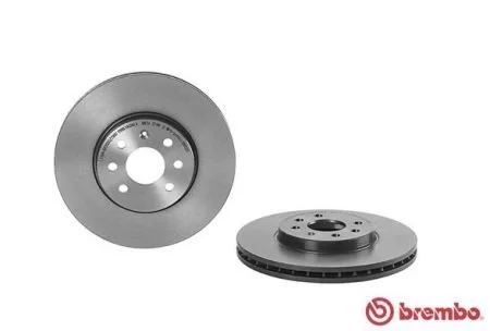 Торзмозной диск двухсторонний на передний мост вентилируемый 6 BREMBO 09.9159.21