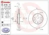 Торзмозной диск двухсторонний на передний мост вентилируемый 7 BREMBO 09.9165.10 (фото 1)