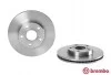 Торзмозной диск двухсторонний на передний мост вентилируемый 5 BREMBO 09.9185.10 (фото 2)