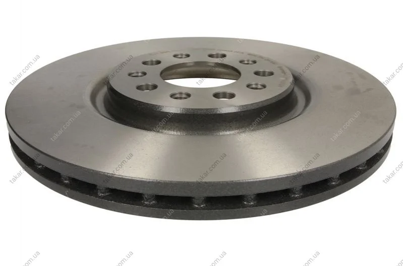 Торзмозной диск двухсторонний на передний мост вентилируемый 5 BREMBO 09.9365.21 (фото 1)