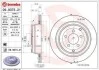 Гальмівний диск двосторонній на задній міст вентильований 5 BREMBO 09.9373.21 (фото 1)
