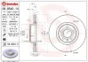 Гальмівний диск двосторонній на передній міст вентильований 5 BREMBO 09.9540.11 (фото 1)