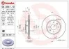 Гальмівний диск двосторонній на передній міст вентильований 4 BREMBO 09.9541.10 (фото 1)
