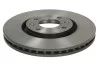 Гальмівний диск двосторонній на передній міст вентильований 4 BREMBO 09.9619.11 (фото 1)