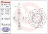 Гальмівний диск двосторонній на передній міст вентильований 4 BREMBO 09.9619.1X (фото 1)
