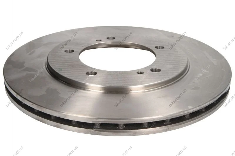 Гальмівний диск двосторонній на передній міст вентильований 5 BREMBO 09.9727.14 (фото 1)