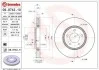 Торзмозной диск двухсторонний на передний мост вентилируемый 5 BREMBO 09.9743.11 (фото 1)