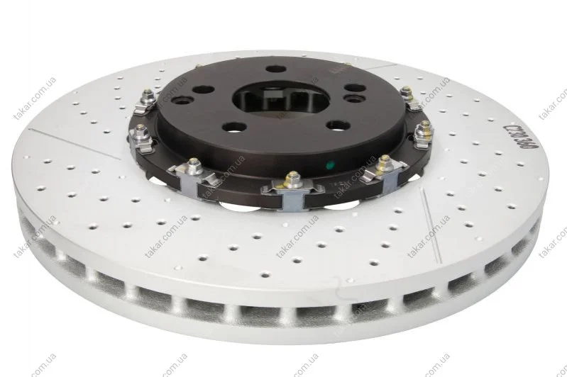 Торзмозной диск двухсторонний на передний мост вентилируемый 5 BREMBO 09.9764.23 (фото 1)