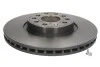 Торзмозной диск двухсторонний на передний мост вентилируемый 5 BREMBO 09.9772.11 (фото 1)
