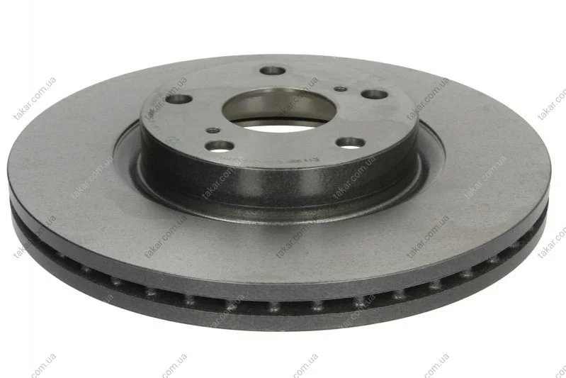 Торзмозной диск двухсторонний на передний мост вентилируемый 5 BREMBO 09.9817.31 (фото 1)