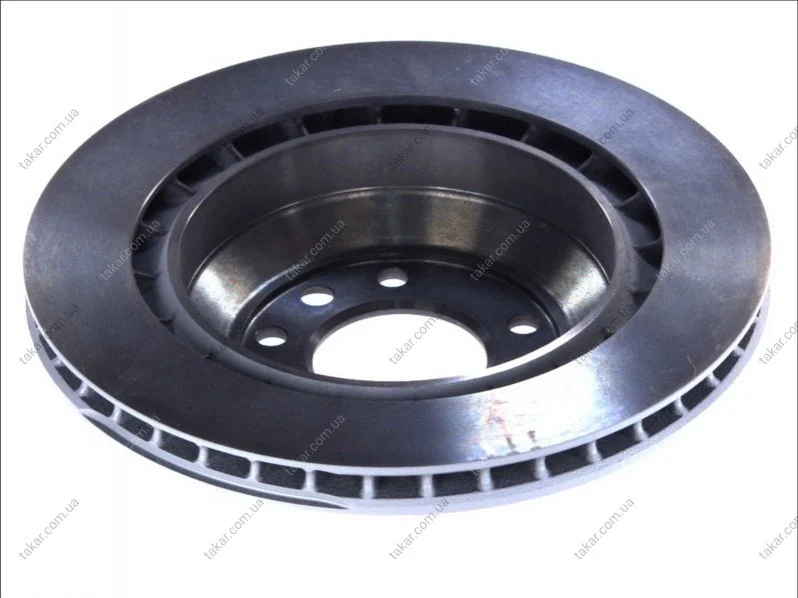 Гальмівний диск двосторонній на задній міст вентильований 5 BREMBO 09.9871.11 (фото 1)
