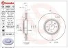 Торзмозной диск двухсторонний на передний мост вентилируемый 4 BREMBO 09.9895.10 (фото 1)